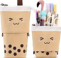Lovely Rabbit Blue Pencil Case Big Capacity Pen Bag With Compartment  Students Schoolbag Shape Stationery Organizer Pencil Pouch Marker Case For  School ...