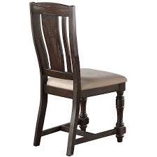 Espresso Brown Slim Dining Room Chair Xcalibur Unique Dining Room Side Chairs Dining Chairs
