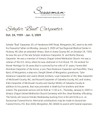 Schyler "Bud" Carpenter