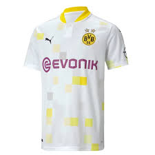Aktuelle mode für jeden anlass. Puma Bvb Borussia Dortmund Third Trikot Replica Ss Kinder Puma White 164 38 97