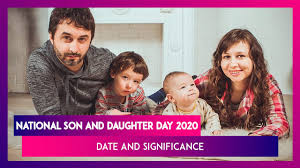 But some nations, that tried their best to erase the stigma of being a daughter, celebrate it on the. National Son And Daughter Day 2020 Date And Significance Of The Day Celebrating Familial Bonds Youtube