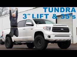 Our bulletproof suspension for toyota tundra system sets the bar for the industry. Tundra Gets 3 Lift And 35 S Youtube