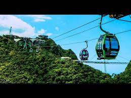 800 terkandas di stesen puncak gunung machinchang akibat gangguan sistem sejak 7 malam tadi. Langkawi Cable Car Skycab Oriental Village Youtube