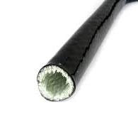 RaceFlux 1/2" ID Fire-Retardant Silicone Fiberglass Hose Sleeve, for -4AN &  -6AN Hose
