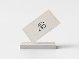 Design is about making decisions, a logo could be tiny, or exceding the size of the business card as a background. Minimal Business Card Mockup Mockup Space