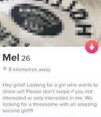 17+ couple matching bio ideas.not sure what i'm doing but i'm making the best of it. 5 Steps To Get A Threesome On Tinder Screenshots