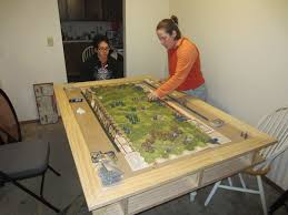 Home Built Gaming Table Boardgamegeek Boardgamegeek Game Room Tables Board Game Room Gaming Table Diy