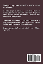 Sono trascorsi 76 anni dalla sua nascita. Tutte Le Canzoni Piu Brutte Di Franco Battiato Libro E Regalo Divertente Per Fan Del Maestro Tutte Le Canzoni Di Battiato Sono Stupende Per Cui Sorpresa Vedi Descrizione Italian Edition Cueo
