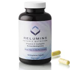 Tablet and capsule content ranges from 25 mg to 1500 mg per serving. Relumins Advance Vitamin C Max Skin Whitening Complex