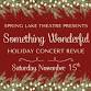 Something Wonderful Holiday Revue 2025 event in Spring Lake, NJ