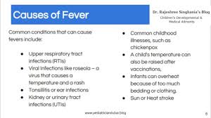 fever in children basics pediatrician dubai always