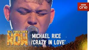 Michael Rice performs 'Crazy in Love' by Beyonce