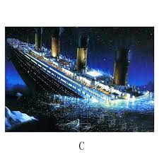 5d diamond painting rhinestone ocean