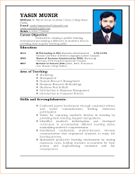 For those who are applying for a job, you might want to consider using these letter of application samples. Resume Format To Aply For Lecturer Post