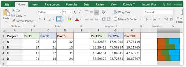 Conditional Formatting Stacked Bar Chart In Excel