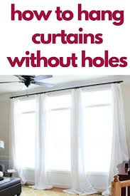 Most of them are much more easy to make than a dining or a coffee table. How To Hang Curtains Using Command Hooks The Happier Homemaker
