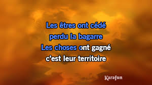 Karaoke La Vie Par Procuration Live Jean Jacques Goldman Youtube