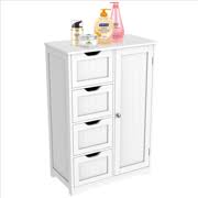 With 1 fixed shelf, its gloss white interior and mirrored doors will reflect light creating a. White Bathroom Floor Cabinets Walmart Com