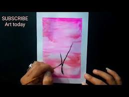 Easy Painting Ideas Easy Water Colour Painting For Beginners Youtube Watercolor Paintings Easy Easy Paintings Watercolor Paintings