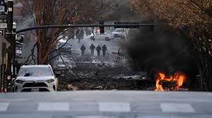 Mikmt7 Svkr86m The federal aviation administration temporarily halted flights out of nashville international airport because of telecommunications issues associated with the explosion.
