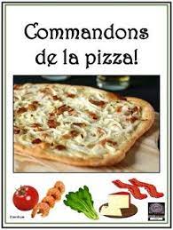 French Pizza Ordering Pizza Commandons De La Pizza Activities Culture Pizza In French La Pizza French Pizza