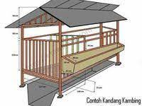 Menyesuaikan diri dengan tempat dan keadaan 12. 8 Kandang Kambing Ideas Goat House Farm Shed Goat Farming