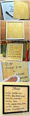 What does wipe it off! Easy Wipe Off Weekly Menu Board Make And Takes Home Crafts Diy Projects To Try Diy Projects