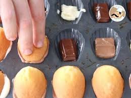 Etape 8 Madeleine Chocolat Recette Madeleine Moelleuse Recette Madeleine