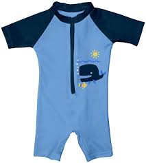 Toddler Baby Boy One Piece Zip Sunsuit By Iplay