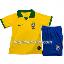 Coppa america, il brasile vola con neymar e gabigol. Completo Calcio Brasile Bambino Divisa Prima Copa America 2019