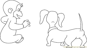 But george patounakis, m.d., ph.d., facog, a fertility specialist in florida, says googling pictures won't. Curious George With Dog Coloring Page For Kids Free Curious George Printable Coloring Pages Online For Kids Coloringpages101 Com Coloring Pages For Kids