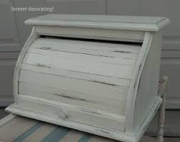 Forever Decorating A Bread Box And A Table Bread Boxes Wooden Bread Box Vintage Bread Boxes