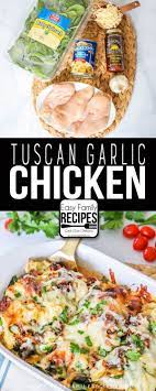 Tuscan Garlic Chicken This Is My Favorite Dinner Easy Family Meals Chicken Recipes Recipes