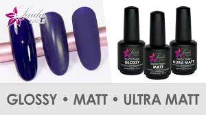 Mats serve a range of purposes including: Glossy Vs Matt Vs Ultra Matt Saida Nails Nailart Youtube