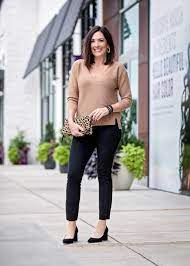 Classic Camel Black Outfit For Fall
