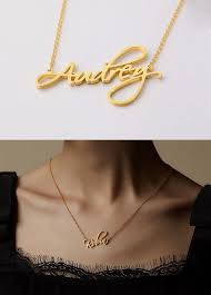 Pin On Name Necklace