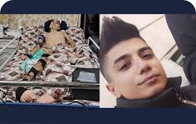 Abolfazl Amir Ataee Paralyzed From Tear Gas Shot At His Head