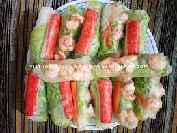 Fresh spring rolls (also known as gỏi cuốn or summer rolls) are a common vietnamese dish, but the concept is believed to have originated in china. Mrs Wawa Ashihara Cara Buat Vietnam Roll Sos Dengan Mudah
