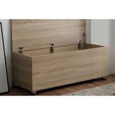 Ottoman Storage Box Chest Bench Seat Beddin Blanket Trunk Cabinet Lid On Onbuy