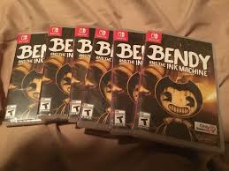 Nintendo Switch Bendy And The Ink Machine Sold Out Rare Exclusive Usa Version Bendy And The Ink Machine Nintendo Switch Nintendo