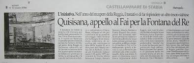 Stabiae, l'odierna castellammare di stabia, fu una delle mete preferite dai patrizi romani, tanto che il suo territorio fu costellato di numerose ville residenziali. Metropolis Archives Libero Ricercatore