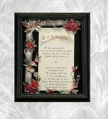 Framed Wedding Invitation Wedding Shadow Box Wedding Gift Etsy Ide Perkawinan Perkawinan Ide