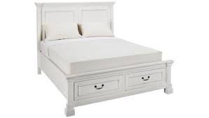 Folio 21 Queen Panel Bed With Underbed Storage Jordan S Furniture Bed Frame With Storage Bed With Underbed Bedroom Furniture