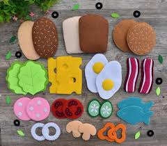 Felt Sandwich Set Pdf Pattern Felt Food Pattern Felt Etsy In 2021 Felt Food Patterns Felt Crafts Diy Felt Food