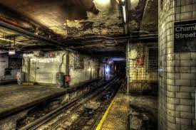 At the chambers street station, along the j line, near city hall. Chambers Street Subway Vi By Marcialbollinger On Deviantart