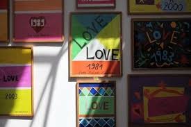 Yves Saint Laurent Love Posters Love Posters Love Art New Year Greeting Cards