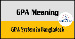 Using step 1 ⇒ add the grade points. Gpa Meaning Gpa System In Bangladesh All Result Bd