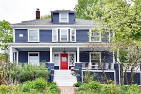 Just a few short days ago my front door was black. Best Door Colors For Blue House The Front Door Project