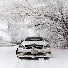 Rocking The Snow With The C350 Coupe 4matic Mbphotocredit Cavasottiphoto Mercedes Benz Cclass C350 4matic Carsofinstagram Germancars Luxury Snow