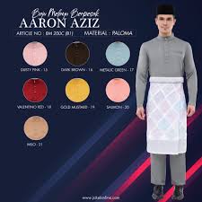 Ibu aaron aziz meninggal dunia. Baju Melayu Aaron Aziz Wak Doyok Nabil Awal Ashaari Slim Fit Promosi Raya 2021 Shopee Malaysia